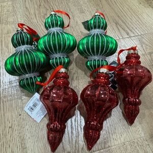 Place and time Christmas ornaments